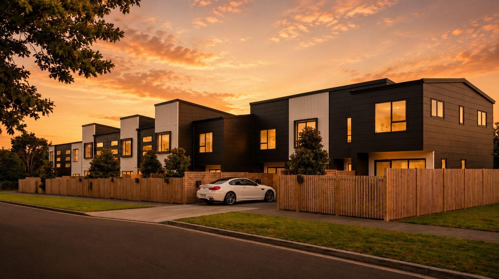 New homes in Waterview, Auckland